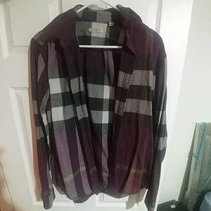 Mens Burberry Brit Wool Shirt